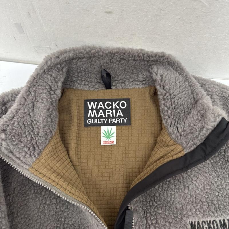 ワコマリア WACKO MARIA ジャケット、上着 ジャンパー、ブルゾン 24FW HIGHTIMES ボア フリース ジャケット HIGHTIMES-WM-OD02 M 灰 / グレー / gray メンズ USED 古着 中古 50144411