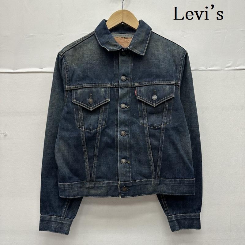 リーバイス Levi s ジャケット、上着 ジャンパー、ブルゾン LVC 日本製 01年 復刻 3rd デニム ジャケット 70557-XX J22 36 インディゴ / インディゴ / Indigo メンズ USED 古着 中古 50144416