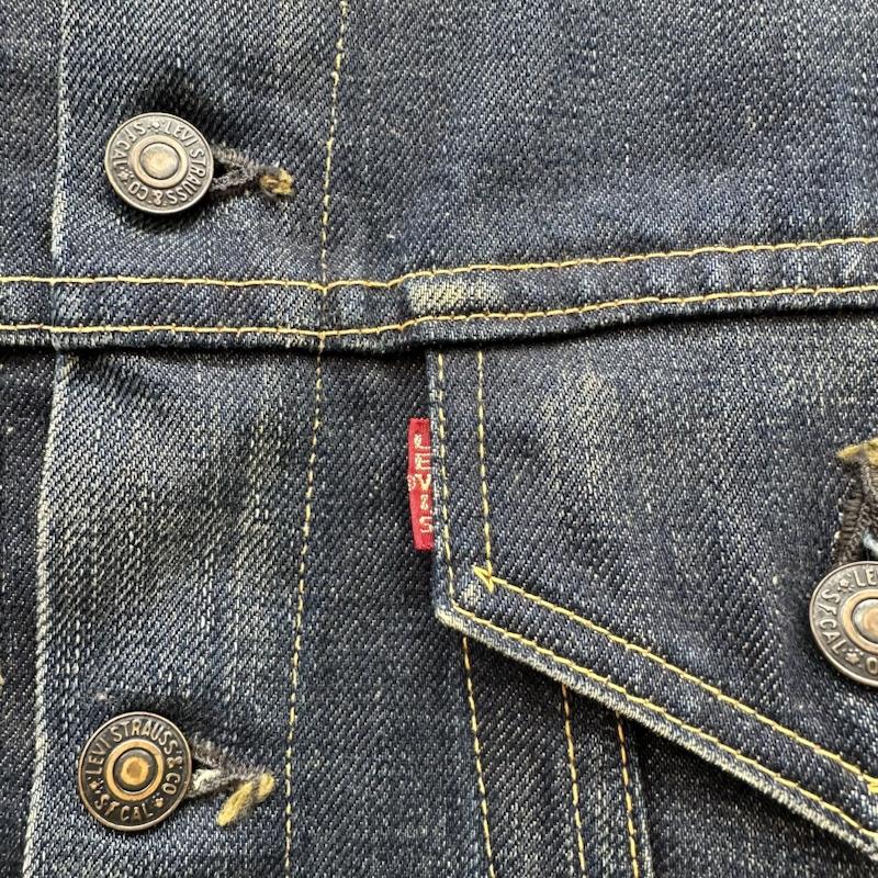 リーバイス Levi s ジャケット、上着 ジャンパー、ブルゾン LVC 日本製 01年 復刻 3rd デニム ジャケット 70557-XX J22 36 インディゴ / インディゴ / Indigo メンズ USED 古着 中古 50144416