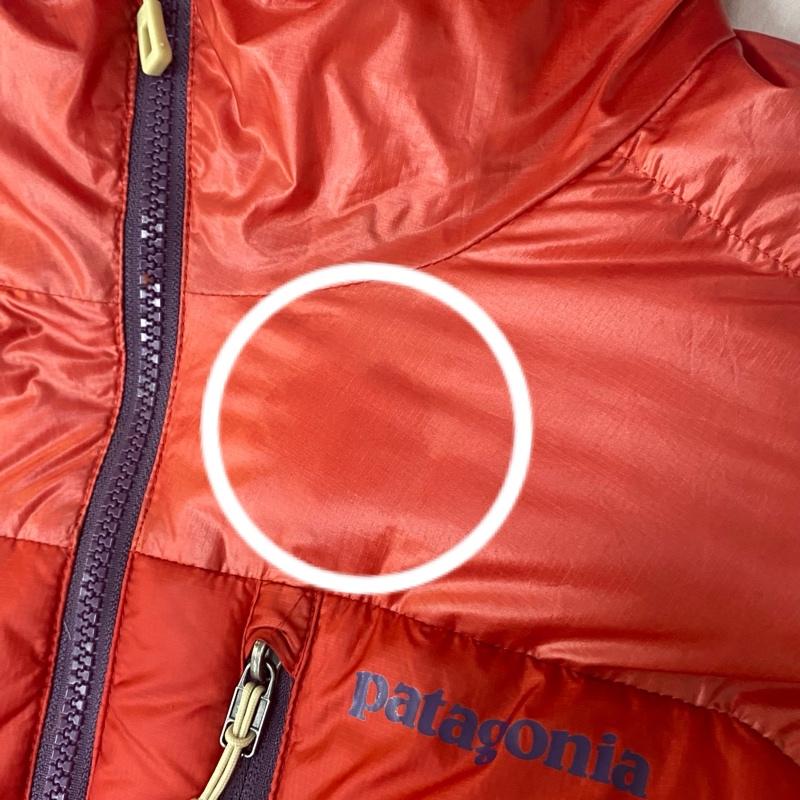 パタゴニア patagonia ジャケット、上着 ダウンジャケット 84570 Fitz Roy Down Parka red S S ロゴ、文字 赤 / レッド / red メンズ USED 古着 中古 50144443