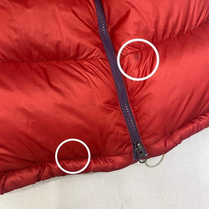 パタゴニア patagonia ジャケット、上着 ダウンジャケット 84570 Fitz Roy Down Parka red S S ロゴ、文字 赤 / レッド / red メンズ USED 古着 中古 50144443