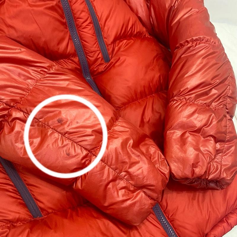 パタゴニア patagonia ジャケット、上着 ダウンジャケット 84570 Fitz Roy Down Parka red S S ロゴ、文字 赤 / レッド / red メンズ USED 古着 中古 50144443