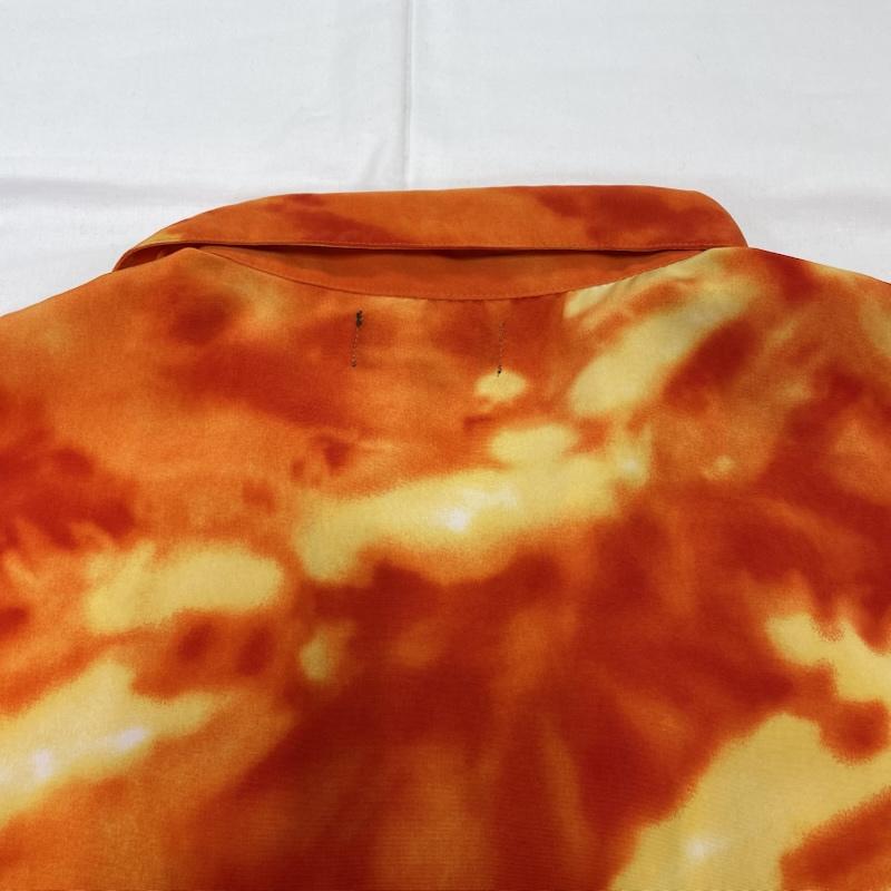 ヴィンテージ VINTAGE シャツ、ブラウス 半袖 K.A.D. CLOTHING CO. 半袖 プリント アロハ シャツ チカーノ ドラゴン オープンカラー XL プリント 橙 / オレンジ / orange X 黄 / イエロー / yellow X 黒 / ブラック / black メンズ USED 古着 中古 50144446