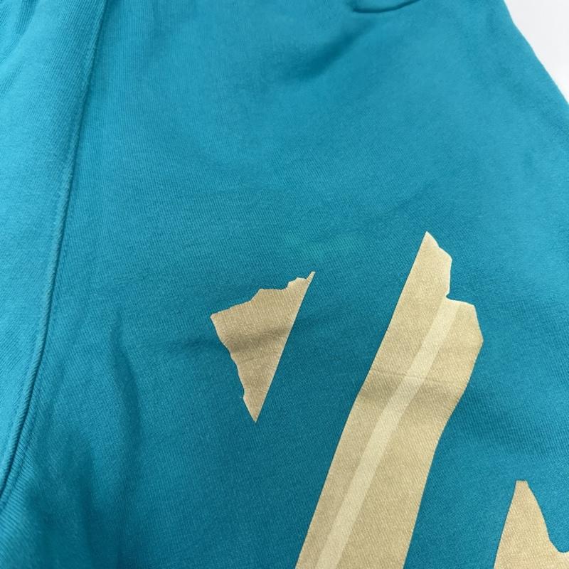 オフホワイト off white パンツ ショートパンツ 20SS ロゴ プリント スウェット ハーフ パンツ OMCI006R20E30002 S 青 / ブルー / blue メンズ USED 古着 中古 50144473