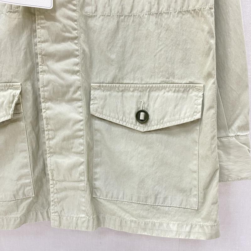 ドゥニーム Denime ジャケット、上着 ジャケット、ブレザー D011E-1002-124 GARMENT DYE CN SAFARI JACKET オリーブ M M 無地 カーキオリーブ / カーキオリーブ / メンズ USED 古着 中古 50144480