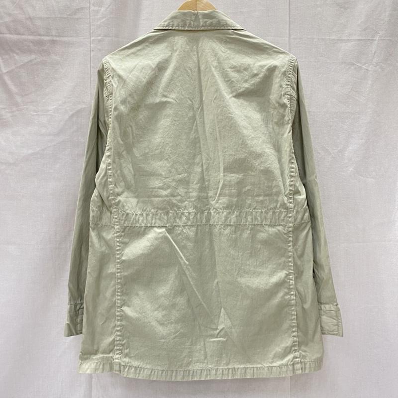 ドゥニーム Denime ジャケット、上着 ジャケット、ブレザー D011E-1002-124 GARMENT DYE CN SAFARI JACKET オリーブ M M 無地 カーキオリーブ / カーキオリーブ / メンズ USED 古着 中古 50144480