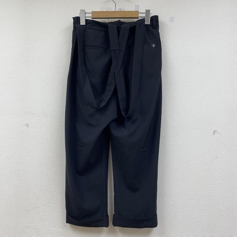 ヒステリックグラマー HYSTERIC GLAMOUR パンツ ワークパンツ、ペインターパンツ 九分丈 サスペンダー付 パンツ 無地 ジップフライ テーパード タック M 無地 黒 / ブラック / black レディース USED 古着 中古 50144488