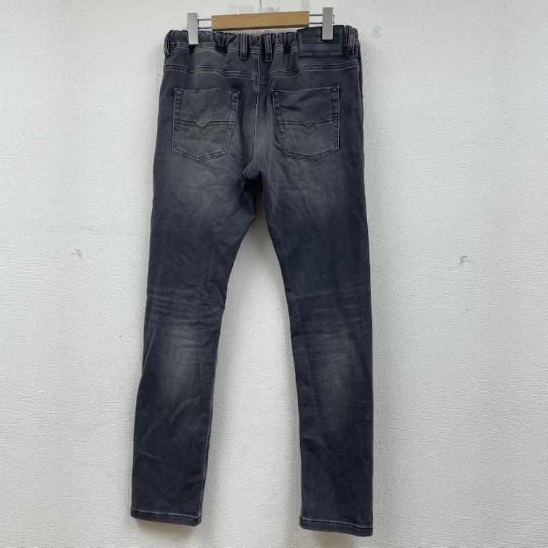 ディーゼル DIESEL パンツ デニム、ジーンズ キッズ ブラックウォッシュ デニム パンツ ジョグ ジーンズ krooley-ne-j jjj 子供服 サイズ16Y - ロゴ、文字 黒 / ブラック / black ボーイズ USED 古着 中古 50144528