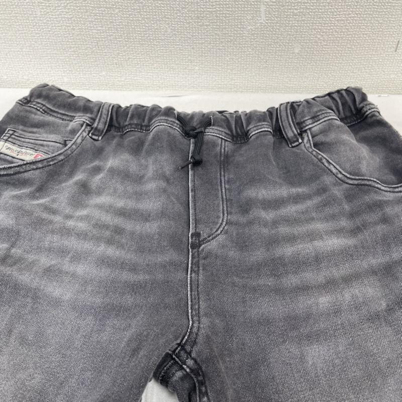 ディーゼル DIESEL パンツ デニム、ジーンズ キッズ ブラックウォッシュ デニム パンツ ジョグ ジーンズ krooley-ne-j jjj 子供服 サイズ16Y - ロゴ、文字 黒 / ブラック / black ボーイズ USED 古着 中古 50144528