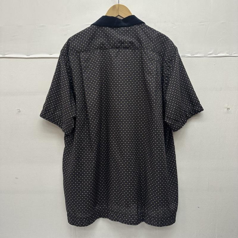 サカイ Sacai シャツ、ブラウス 半袖 22SS Komon Print Shirt 総柄 オープンカラー シャツ 22-02852M 4 茶 / ブラウン / brown メンズ USED 古着 中古 50144532