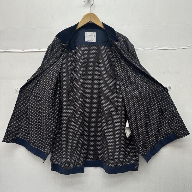 サカイ Sacai シャツ、ブラウス 半袖 22SS Komon Print Shirt 総柄 オープンカラー シャツ 22-02852M 4 茶 / ブラウン / brown メンズ USED 古着 中古 50144532
