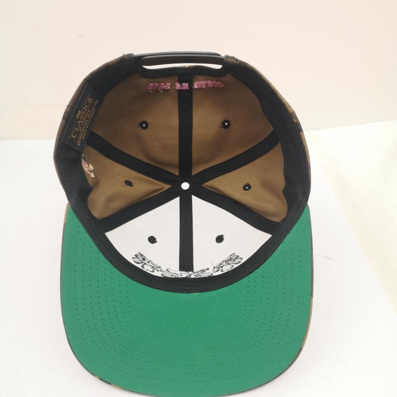 古着 USED 帽子 キャップ JUN NAKAYAMA OASIS SNAPBACK 迷彩 キャップ - オリーブグリーン / オリーブグリーン / メンズ USED 古着 中古 50144546