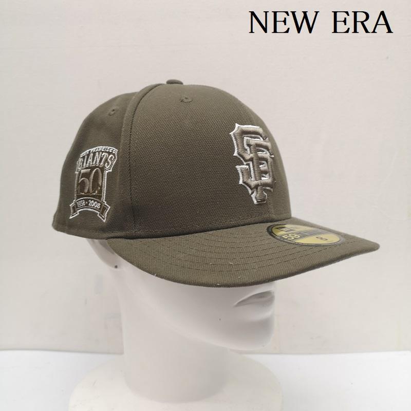 ニューエラ NEW ERA 帽子 キャップ THE CAP 5950 SAFGIACO COLOR MOSS 8 - メンズ USED 古着 中古 50144551