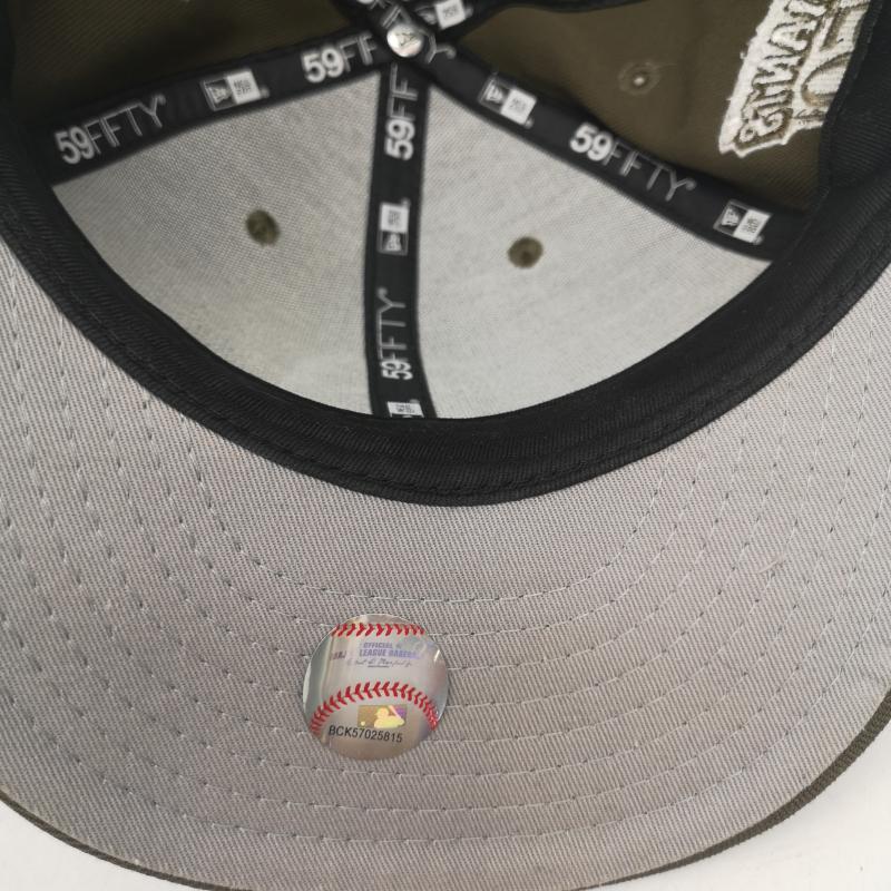 ニューエラ NEW ERA 帽子 キャップ THE CAP 5950 SAFGIACO COLOR MOSS 8 - メンズ USED 古着 中古 50144551