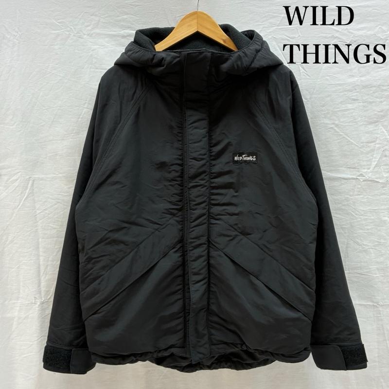 ワイルドシングス WILD THINGS ジャケット、上着 ジャンパー、ブルゾン サプレックス デナリ フリース ライニング ナイロン ジャケット パーカー WT22123AD S 黒 / ブラック / black メンズ USED 古着 中古 50144563