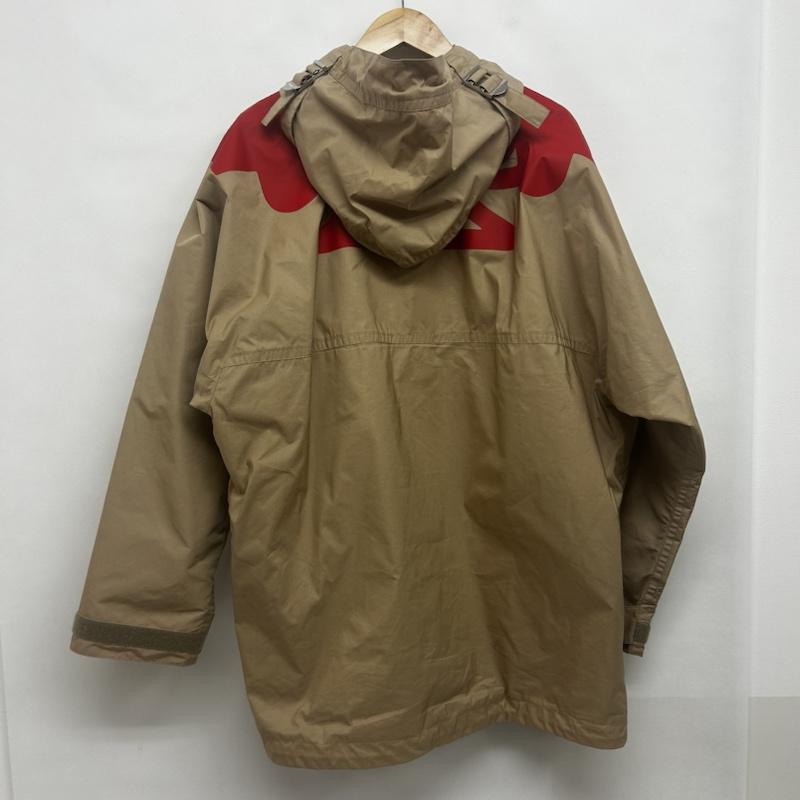 バーバリー BURBERRY ジャケット、上着 ジャンパー、ブルゾン ハーフジップブルゾン アノラック ナイロンジャケット S ロゴ、文字 赤 / レッド / red X ベージュ / ベージュ / beige メンズ USED 古着 中古 50144576