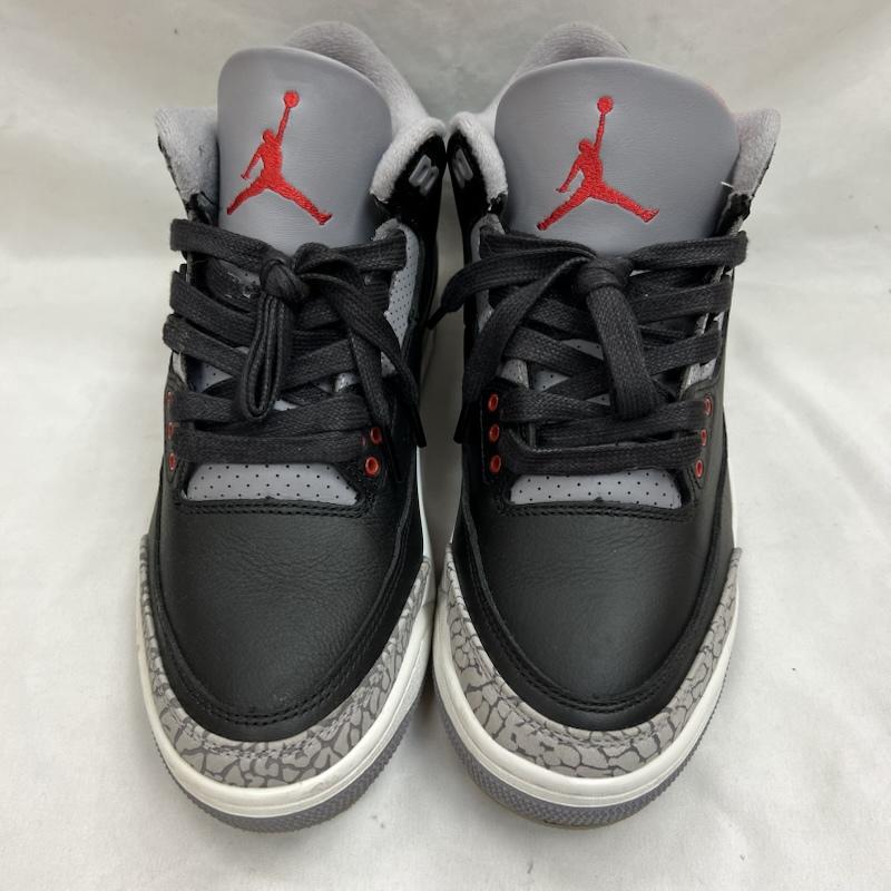 ナイキ NIKE スニーカー スニーカー AIR JORDAN 3 RETRO BLACK CEMENT DN3707-010 エアジョーダン 26.0cm メンズ USED 古着 中古 50144601
