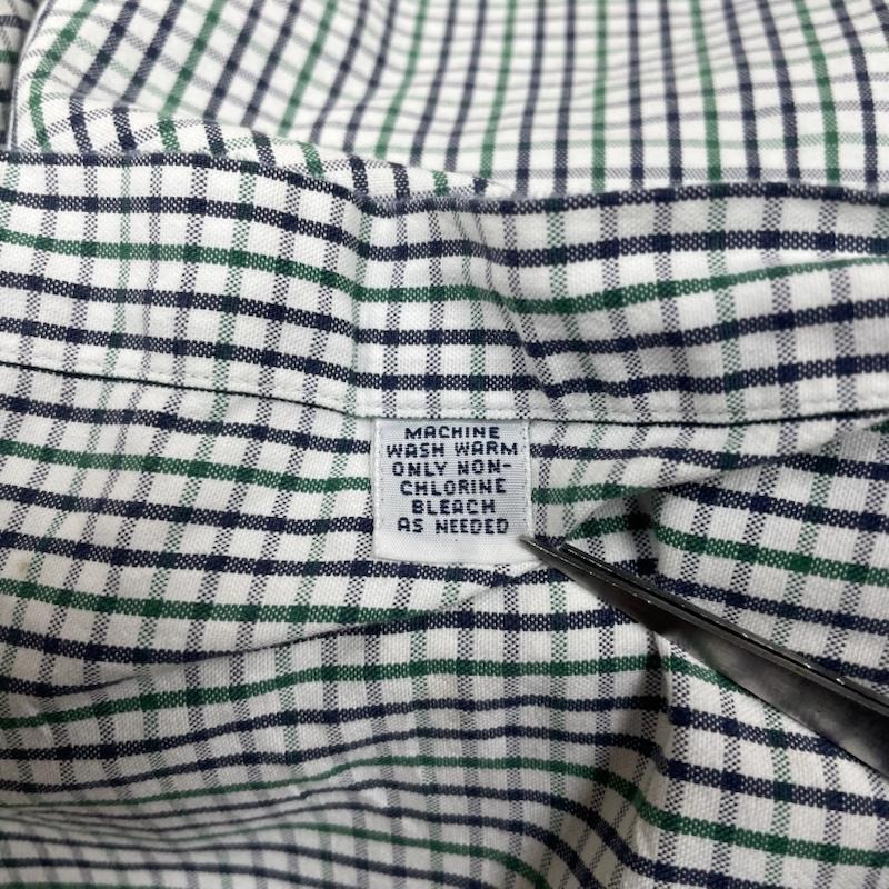 ラルフローレン RALPHLAUREN シャツ、ブラウス 長袖 旧タグ 90s BLAIRE 長袖 ボタンダウン シャツ ブラウス Shirt ロングスリーブ チェック ポニーロゴ 刺繍 ワンポイント 大きいサイズ XXL チェック X ロゴ、文字 X ワンポイント X 刺繍 青 / ブルー / blue X 緑 / グリーン / green X 白 / ホワイト / white メンズ USED 古着 中古 50144623