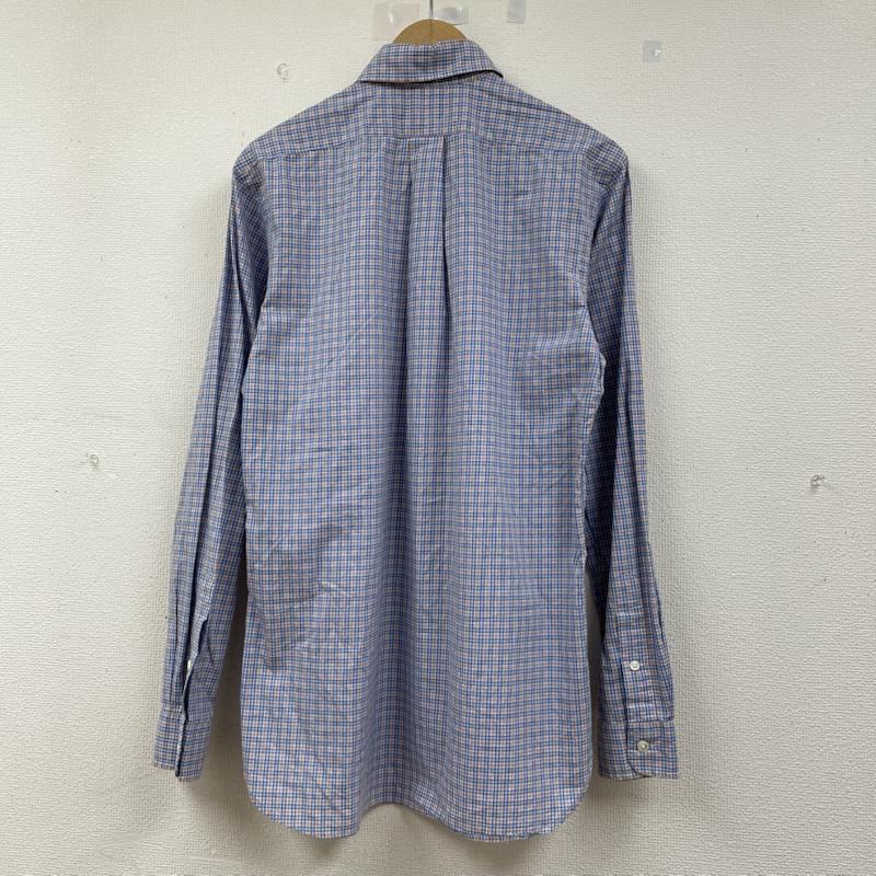 ラルフローレン RALPHLAUREN シャツ、ブラウス 長袖 長袖 ボタンダウン シャツ Shirt ロングスリーブ マルチカラー チェック 裾ポニー ロゴ 刺繍 サイズ15/38 - ロゴ、文字 X 刺繍 X ワンポイント X チェック マルチカラー / マルチカラー / multicolor メンズ USED 古着 中古 50144624