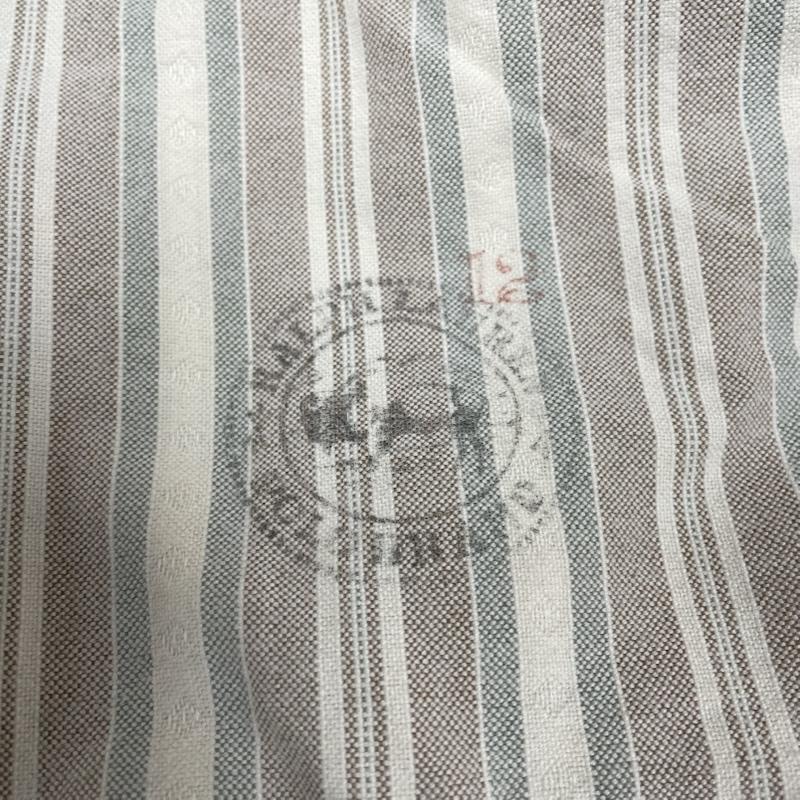 ポロバイラルフローレン Polo by RALPH LAUREN シャツ、ブラウス 長袖 90s 長袖 Shirt ストライプ コットン ワーク シャツ 織柄 猫目ボタン S ストライプ マルチカラー / マルチカラー / multicolor メンズ USED 古着 中古 50144628