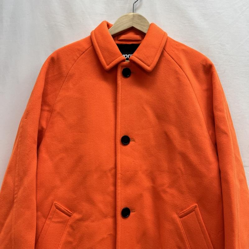シュプリーム Supreme コート コート一般 18AW Loro Piana Wool Trench Coat ロロピアーナ ウール ロングコート S 橙 / オレンジ / orange メンズ USED 古着 中古 50144642