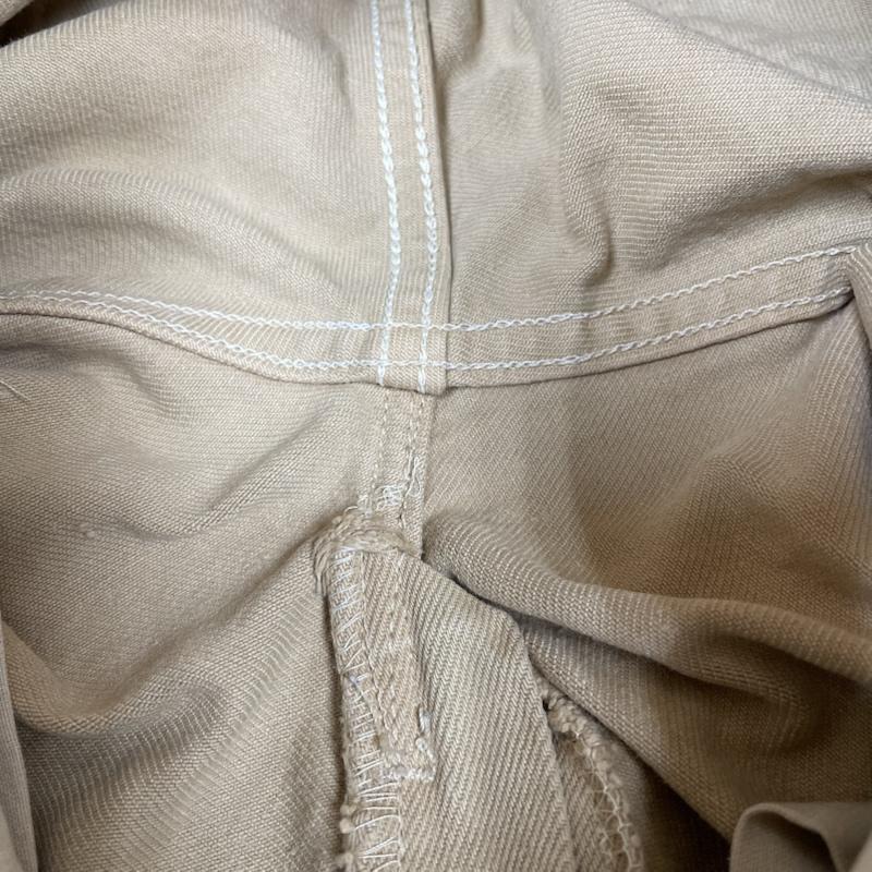 リーバイス Levi s パンツ デニム、ジーンズ 501 USA製 Levi s ボタン裏553 米国製 ヴィンテージ ボタンフライ カラー デニム パンツ 28インチ ロゴ、文字 ベージュ / ベージュ / beige メンズ USED 古着 中古 50144717