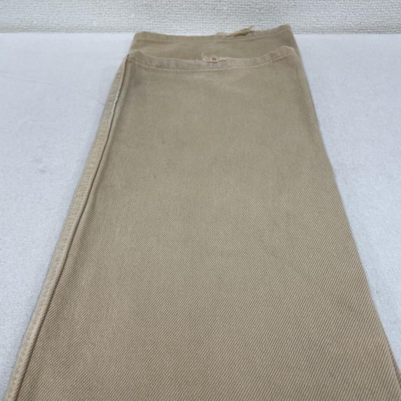 リーバイス Levi s パンツ デニム、ジーンズ 501 USA製 Levi s ボタン裏553 米国製 ヴィンテージ ボタンフライ カラー デニム パンツ 28インチ ロゴ、文字 ベージュ / ベージュ / beige メンズ USED 古着 中古 50144717