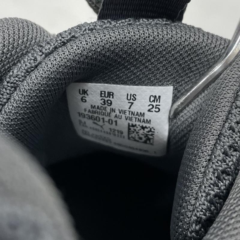 プーマ PUMA スニーカー スニーカー バスケットボール シューズ レガシー ローカット 25.0cm ロゴ、文字 灰 / グレー / gray X ダークグレー / ダークグレー / X 黒 / ブラック / black メンズ USED 古着 中古 50144729