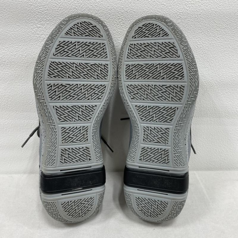 プーマ PUMA スニーカー スニーカー バスケットボール シューズ レガシー ローカット 25.0cm ロゴ、文字 灰 / グレー / gray X ダークグレー / ダークグレー / X 黒 / ブラック / black メンズ USED 古着 中古 50144729