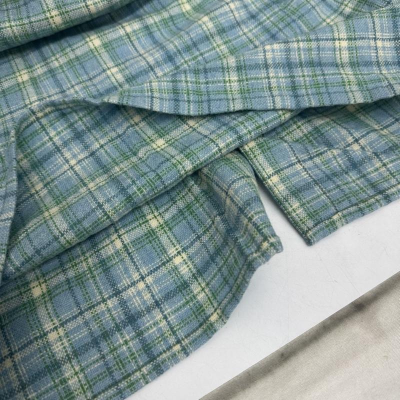 ペンドルトン PENDLETON シャツ、ブラウス 長袖 40s 50s ウール チェック スナップボタン ウエスタン シャツ 水色 / ライトブルー / X マルチカラー / マルチカラー / multicolor メンズ USED 古着 中古 50144755