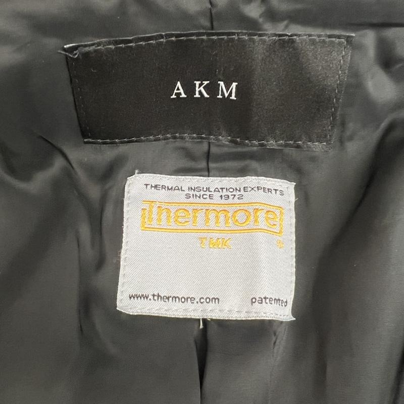 エーケーエム AKM ジャケット、上着 ジャンパー、ブルゾン valstarino Zimbabwe denim Thermore ストレッチ デニム バルスタリーノ ジャケット L ベージュ / ベージュ / beige X 茶 / ブラウン / brown メンズ USED 古着 中古 50144768