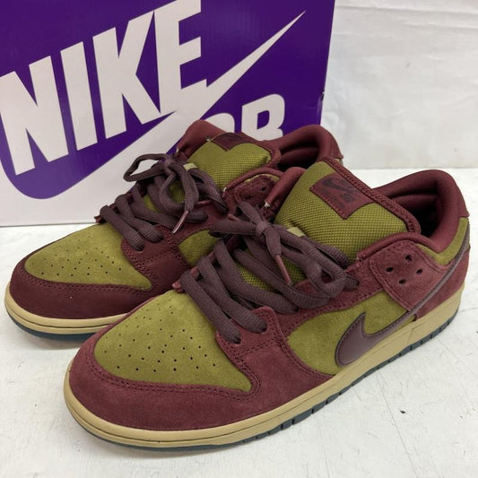 ナイキ NIKE スニーカー スニーカー SB DUNK LOW PRO  DARK TEAM RED BURGUNDY CRUSH  HQ1625-600 29.5cm メンズ USED 古着 中古 50144785