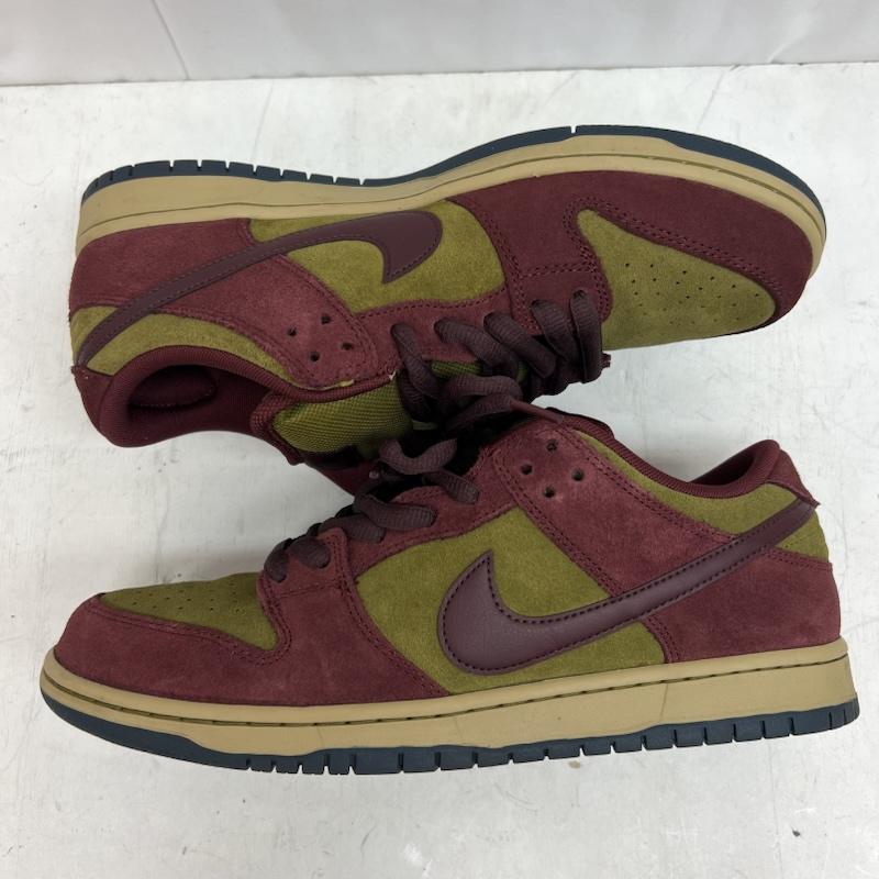 ナイキ NIKE スニーカー スニーカー SB DUNK LOW PRO  DARK TEAM RED BURGUNDY CRUSH  HQ1625-600 29.5cm メンズ USED 古着 中古 50144785