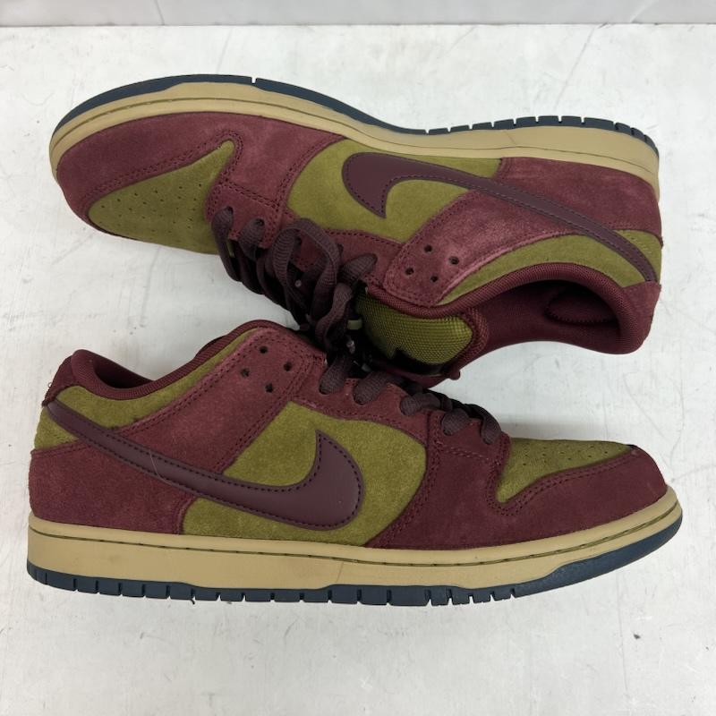 ナイキ NIKE スニーカー スニーカー SB DUNK LOW PRO  DARK TEAM RED BURGUNDY CRUSH  HQ1625-600 29.5cm メンズ USED 古着 中古 50144785