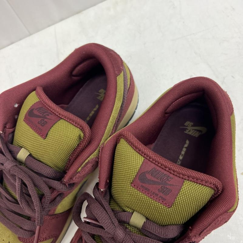 ナイキ NIKE スニーカー スニーカー SB DUNK LOW PRO  DARK TEAM RED BURGUNDY CRUSH  HQ1625-600 29.5cm メンズ USED 古着 中古 50144785