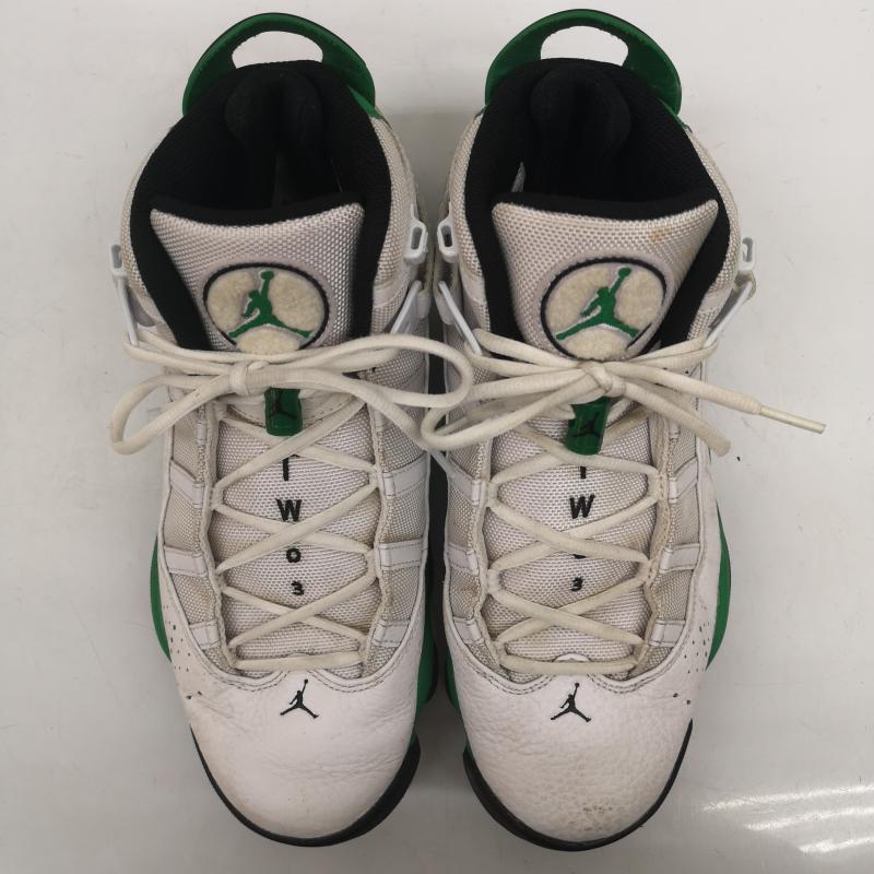 ナイキ NIKE スニーカー スニーカー Jordan 6 Rings Lucky Green 322992-131 28.0cm 白 / ホワイト / white X 緑 / グリーン / green メンズ USED 古着 中古 50144790