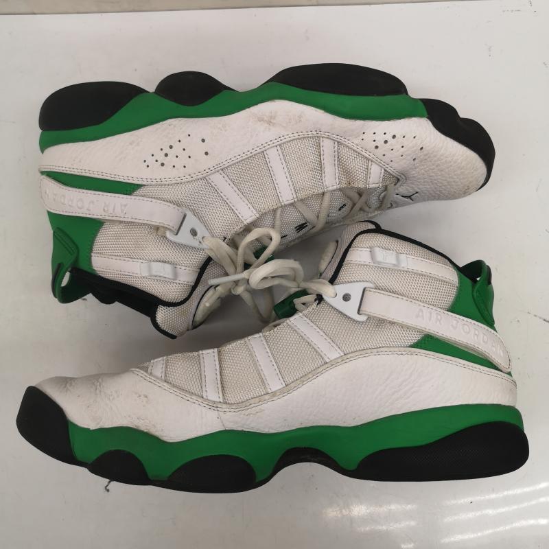 ナイキ NIKE スニーカー スニーカー Jordan 6 Rings Lucky Green 322992-131 28.0cm 白 / ホワイト / white X 緑 / グリーン / green メンズ USED 古着 中古 50144790