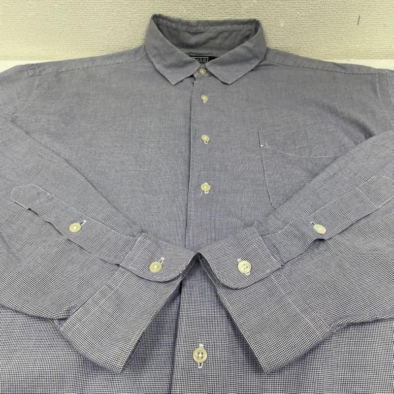 ポロバイラルフローレン Polo by RALPH LAUREN シャツ、ブラウス 長袖 90s MARLOWE 長袖 シャツ ブラウス 胸ポケット ボタン L  青 / ブルー / blue メンズ USED 古着 中古 50144810