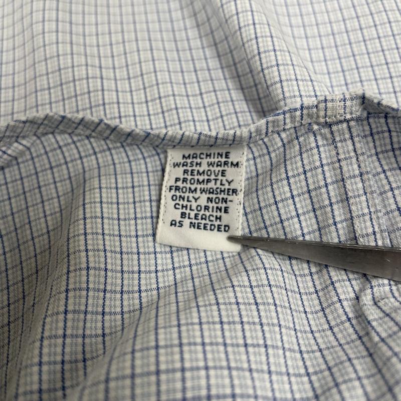 ラルフローレン RALPHLAUREN シャツ、ブラウス 長袖 MARLOWE 長袖 ボタンダウン シャツ ブラウス Shirt ロングスリーブ ポニーロゴ ワンポイント 刺繍 チェック柄 XXL チェック X ロゴ、文字 X ワンポイント X 刺繍 青 / ブルー / blue X 白 / ホワイト / white X 水色 / ライトブルー / メンズ USED 古着 中古 50144812