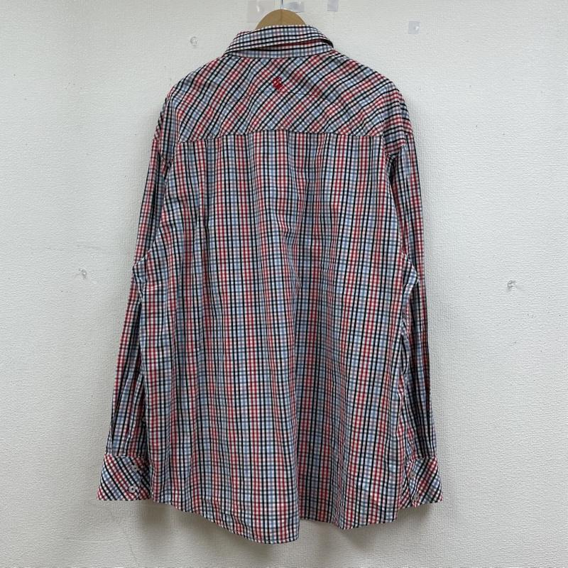 ロカウェア ROCAWEAR シャツ、ブラウス 長袖 長袖 シャツ ブラウス Shirt ロングスリーブ 胸ポケット ボタン チェック柄 ロゴ 刺繍 XXL チェック X ロゴ、文字 X 刺繍 マルチカラー / マルチカラー / multicolor メンズ USED 古着 中古 50144815