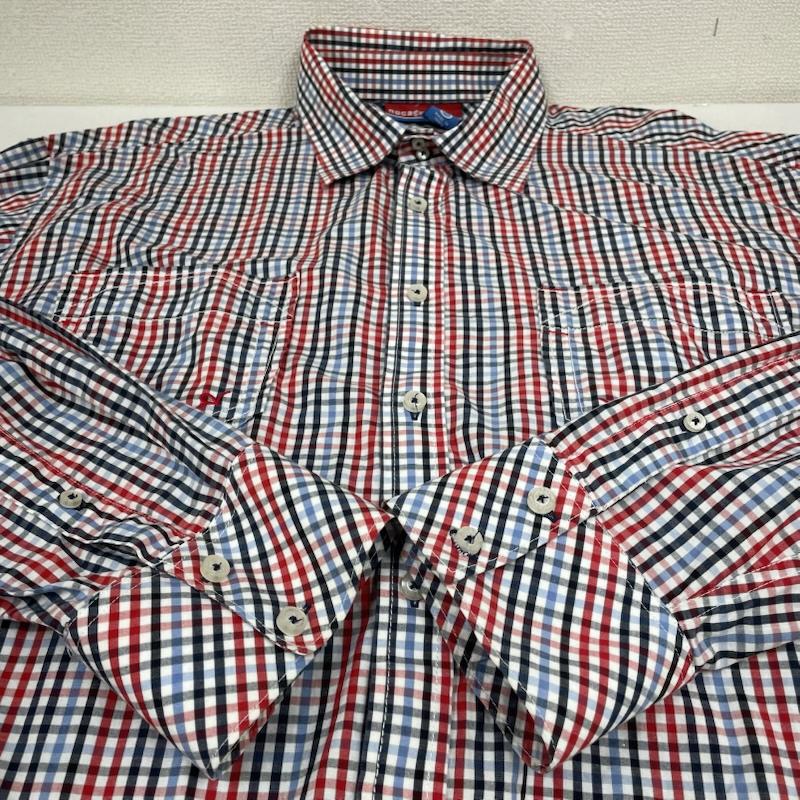 ロカウェア ROCAWEAR シャツ、ブラウス 長袖 長袖 シャツ ブラウス Shirt ロングスリーブ 胸ポケット ボタン チェック柄 ロゴ 刺繍 XXL チェック X ロゴ、文字 X 刺繍 マルチカラー / マルチカラー / multicolor メンズ USED 古着 中古 50144815