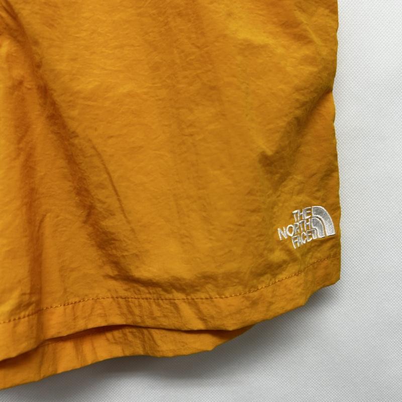 ザノースフェイス THE NORTH FACE パンツ ショートパンツ ショートパンツ ナイロン ワンポイントロゴ S ロゴ、文字 黄 / イエロー / yellow メンズ USED 古着 中古 50144867