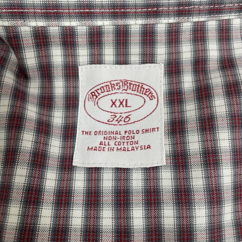ブルックス ブラザーズ BROOKS BROTHERS シャツ、ブラウス 長袖 346 ボタンダウン チェック柄 長袖 シャツ 胸ポケット ボタン XXL チェック マルチカラー / マルチカラー / multicolor メンズ USED 古着 中古 50144887