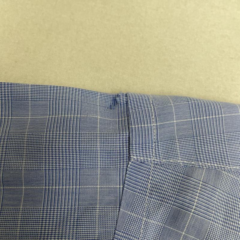 ブルックス ブラザーズ BROOKS BROTHERS シャツ、ブラウス 長袖 REGENT 1818 長袖 シャツ ブラウス チェック 胸ポケット サイズ16 1/2-2/3 - チェック 水色 / ライトブルー / メンズ USED 古着 中古 50144891