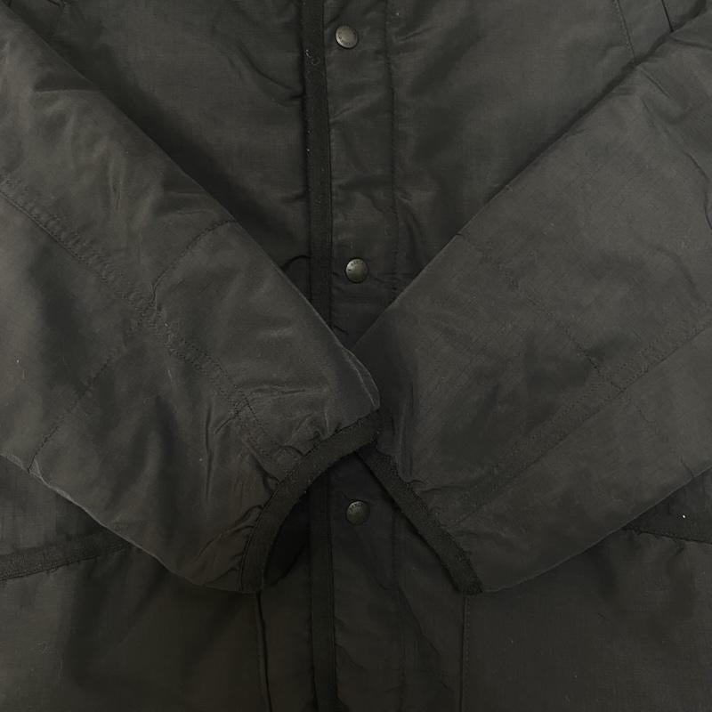 デサント DESCENTE ジャケット、上着 ジャンパー、ブルゾン DHUSJC32 DESCENTE ddd LIGHT PUFF CARDIGAN JACKET black L L ワンポイント 黒 / ブラック / black メンズ USED 古着 中古 50144906