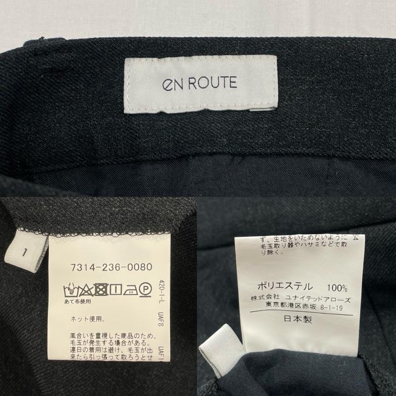 アンルート EN ROUTE パンツ ワークパンツ、ペインターパンツ エステルサージ ヘムコード 6ポケット カーゴパンツ ポケット ユナイテッドアローズ 7314-236-0080 1 無地 紺 / ネイビー / navy メンズ USED 古着 中古 50144943