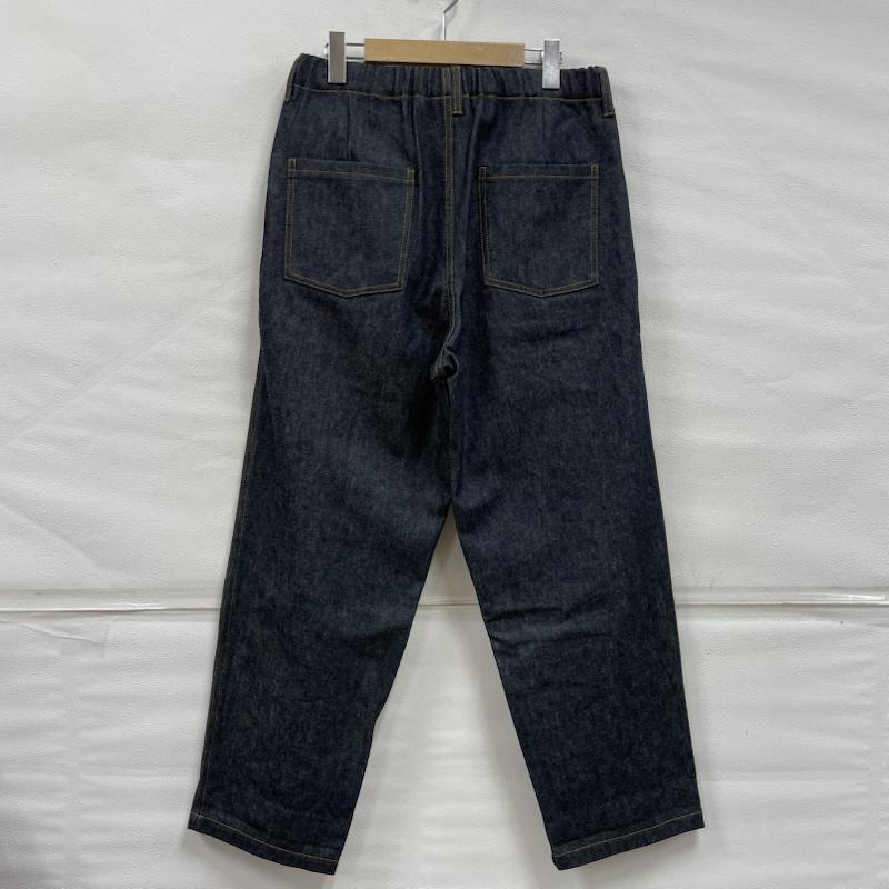 シュタイン stein パンツ デニム、ジーンズ CASHMERE DENIM EASY WAIST TROUSERS カシミヤ ワイド テーパード ST.359-1 S 無地 インディゴ / インディゴ / Indigo メンズ USED 古着 中古 50144946