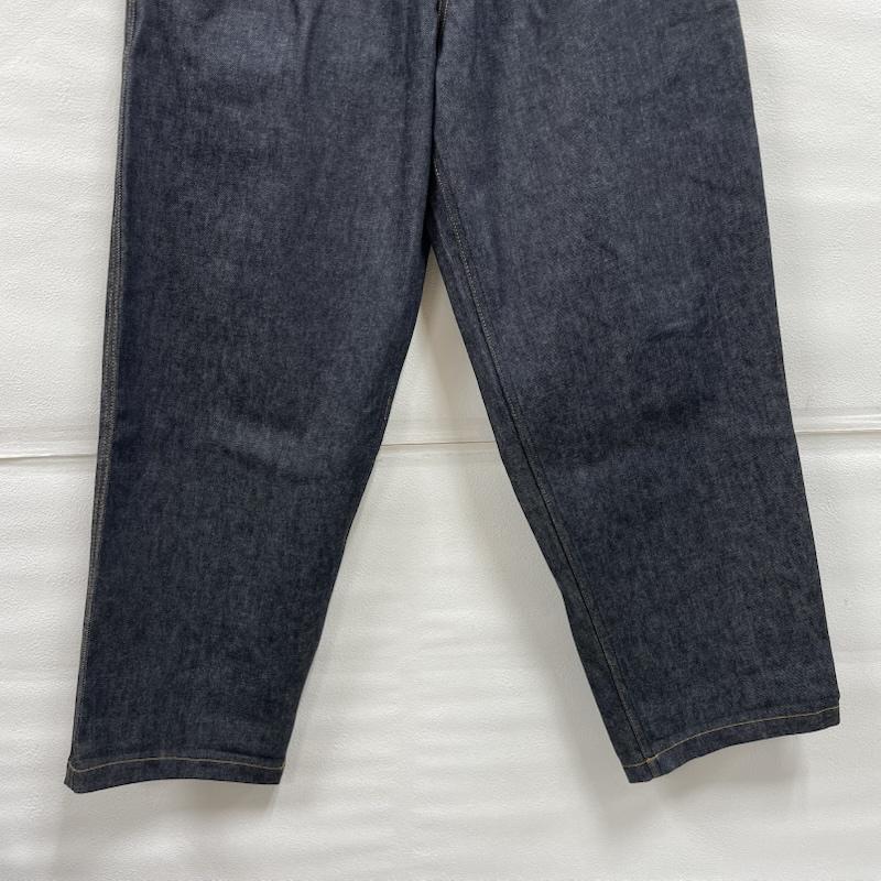 シュタイン stein パンツ デニム、ジーンズ CASHMERE DENIM EASY WAIST TROUSERS カシミヤ ワイド テーパード ST.359-1 S 無地 インディゴ / インディゴ / Indigo メンズ USED 古着 中古 50144946