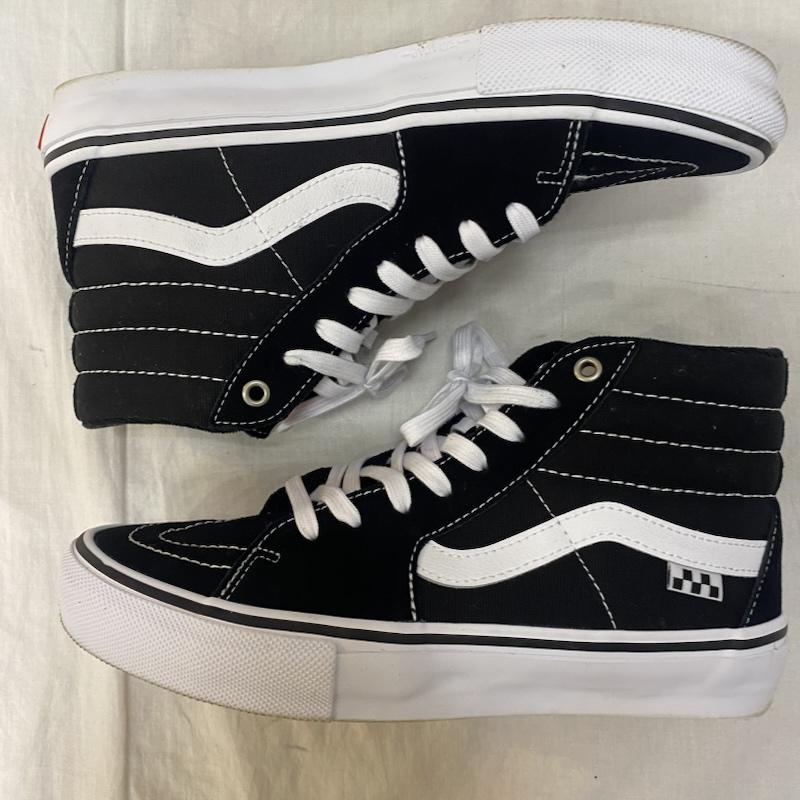 バンズ VANS スニーカー スニーカー VN0A5FCCY28 SKATE SK8-HI black/white US8/26cm US：8 ロゴ、文字 黒 / ブラック / black X 白 / ホワイト / white メンズ USED 古着 中古 50144974
