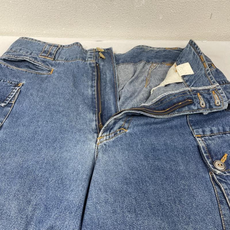 フィッチェ FICCE パンツ デニム、ジーンズ FICCE JEANS ヨシユキ コニシ ドン小西 ワイド デニム パンツ ペインターパンツ L 無地 インディゴ / インディゴ / Indigo メンズ USED 古着 中古 50145014